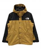 THE NORTH FACEザ ノース フェイス）の古着「マウンテンパーカー Mountain Light Jacket（マウンテン ライト ジャケット）」｜カーキ×ブラック