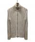MM6 Maison Margiela (エムエムシックスメゾンマルジェラ) バックロゴリブニットジャケット アイボリー サイズ:M：20000円