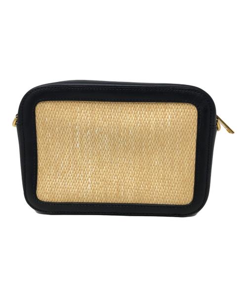 FURLA（フルラ）FURLA (フルラ) ショルダーバッグ Brava mini（ブラーヴァ ミニ）クロスボディバッグ ナチュラル×ブラック サイズ:実寸サイズにてご確認ください。の古着・服飾アイテム