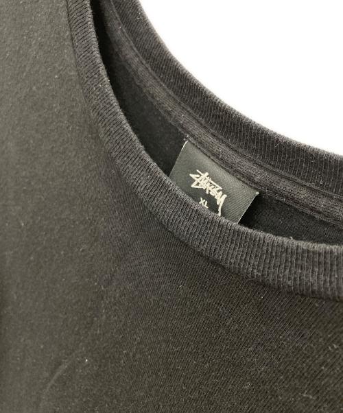 stussy（ステューシー）stussy (ステューシー) 半袖Tシャツ ブラック サイズ:XLの古着・服飾アイテム