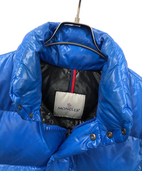 MONCLER（モンクレール）MONCLER (モンクレール) ダウンジャケット ブルーの古着・服飾アイテム
