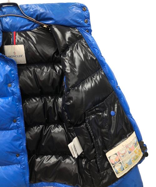 MONCLER（モンクレール）MONCLER (モンクレール) ダウンジャケット ブルーの古着・服飾アイテム