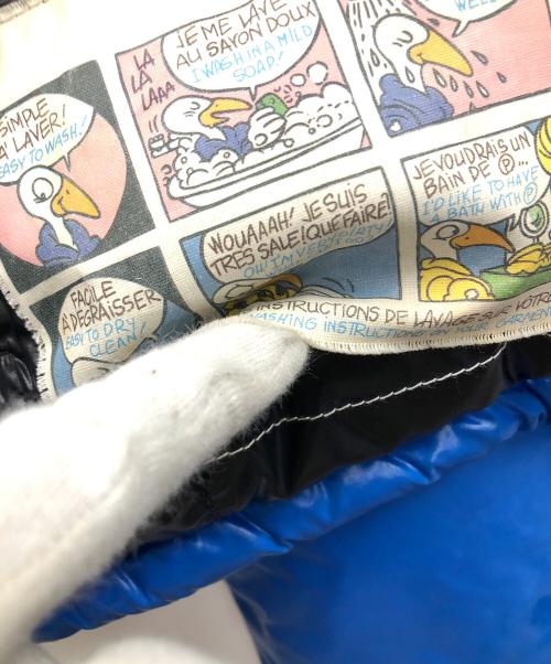 MONCLER（モンクレール）MONCLER (モンクレール) ダウンジャケット ブルーの古着・服飾アイテム