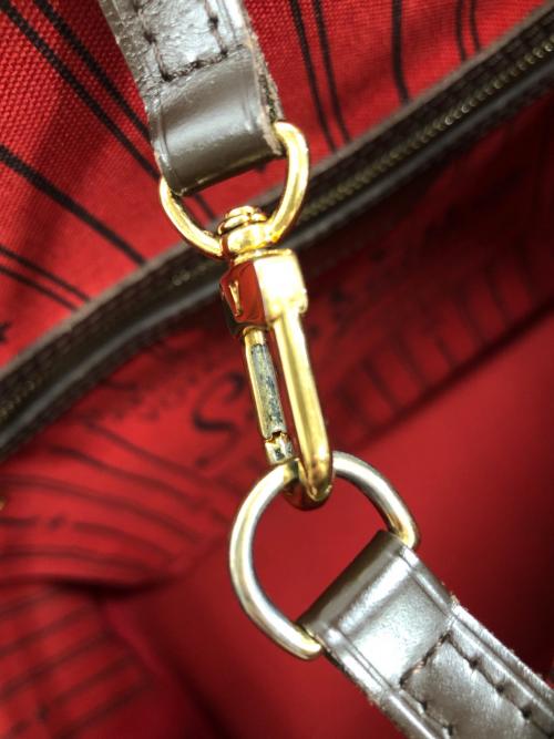 LOUIS VUITTON（ルイ ヴィトン）LOUIS VUITTON (ルイ ヴィトン) トートバッグ ネヴァーフルMM（エムエム）ダミエ エベヌ サイズ:MMの古着・服飾アイテム