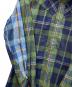 中古・古着 Vivienne Westwood man (ヴィヴィアン ウェストウッド マン) 長袖シャツ チェック柄 グリーン×ネイビー サイズ:44：7000円