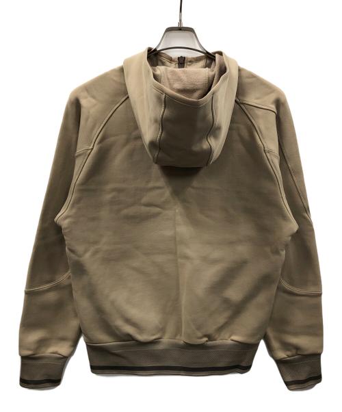 Y-3（ワイスリー）Y-3 (ワイスリー) パーカー LOGO HALF-ZIP HOODIE（ロゴ ハーフ-ジップ フーディー） カーキ サイズ:XS 未使用品の古着・服飾アイテム