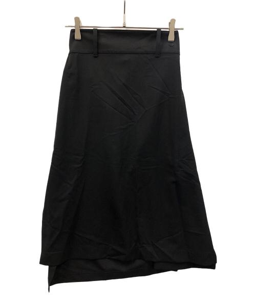 Y-3（ワイスリー）Y-3 (ワイスリー) スカート W CLASSIC REFINED WOOL STRETCH SKIRT（ダブリュー クラシック リファインド ウール ストレッチ スカート） ブラック サイズ:2XS 未使用品の古着・服飾アイテム