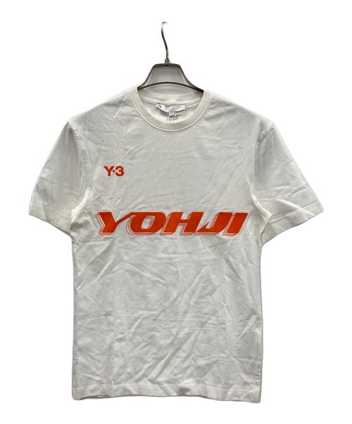 Y-3（ワイスリー）Y-3 (ワイスリー) 半袖Tシャツ U GFX SS TEE  ホワイト サイズ:2XS 未使用品の古着・服飾アイテム