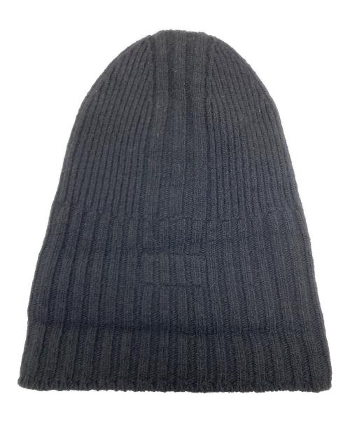 Y-3（ワイスリー）Y-3 (ワイスリー) ニット帽 ブラック サイズ:実寸サイズにてご確認ください。 未使用品の古着・服飾アイテム