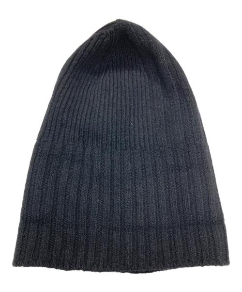 Y-3（ワイスリー）Y-3 (ワイスリー) ニット帽 ブラック サイズ:実寸サイズにてご確認ください。 未使用品の古着・服飾アイテム