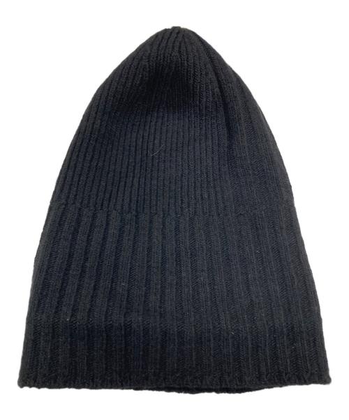 Y-3（ワイスリー）Y-3 (ワイスリー) ニット帽 ブラック サイズ:実寸サイズにてご確認ください。 未使用品の古着・服飾アイテム