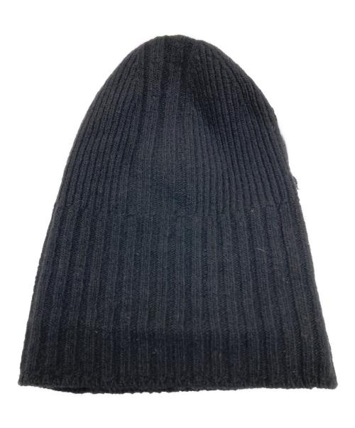 Y-3（ワイスリー）Y-3 (ワイスリー) ニット帽 ブラック サイズ:実寸サイズにてご確認ください。 未使用品の古着・服飾アイテム