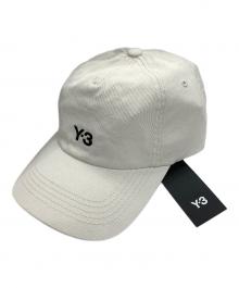 Y-3（ワイスリー）の古着「キャップ DAD CAP（ダッド キャップ）」｜ホワイト