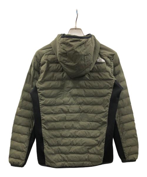 THE NORTH FACE（ザ ノース フェイス）THE NORTH FACE (ザ ノース フェイス) ジャケット レッド ラン プロ フーディ オリーブ×ブラック サイズ:Mの古着・服飾アイテム
