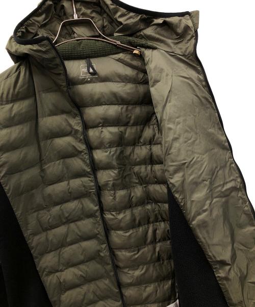 THE NORTH FACE（ザ ノース フェイス）THE NORTH FACE (ザ ノース フェイス) ジャケット レッド ラン プロ フーディ オリーブ×ブラック サイズ:Mの古着・服飾アイテム