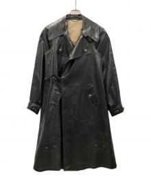 coat（コート）の古着「レインコート」｜ブラック
