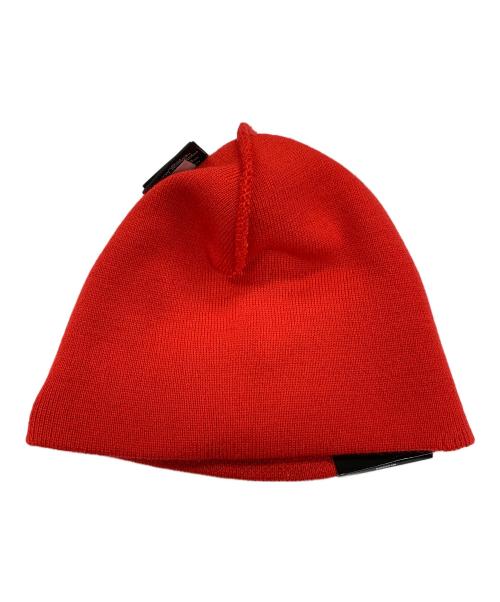 SUPREME（シュプリーム）Supreme (シュプリーム) New Era (ニューエラ) ニット帽 レッド サイズ:実寸サイズにてご確認ください。 未使用品の古着・服飾アイテム