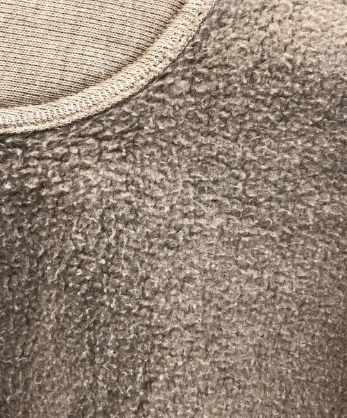 stussy（ステューシー）stussy (ステューシー) ジップパーカー BUANA PIGMENT DYED ZIP HOODIE（ブアナ ピグメント ダイド ジップ フーディ） ベージュ サイズ:MEDIUMの古着・服飾アイテム