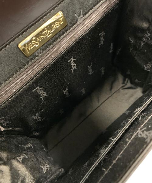 Yves Saint Laurent（イヴサンローラン）Yves Saint Laurent (イヴサンローラン) ハンドバッグ ブラウン サイズ:実寸サイズにてご確認ください。の古着・服飾アイテム
