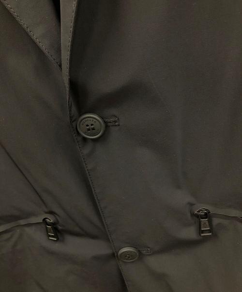 MONCLER（モンクレール）MONCLER (モンクレール) ナイロンテーラードジャケット VERET GIUBBOTTO（ヴェレット ジュボット） ブラック サイズ:4の古着・服飾アイテム