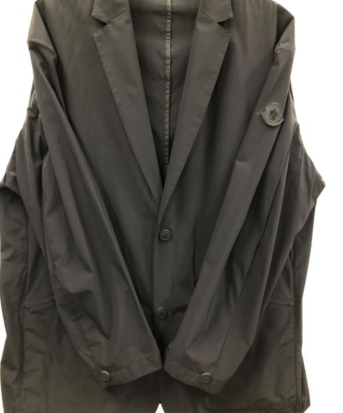 MONCLER（モンクレール）MONCLER (モンクレール) ナイロンテーラードジャケット VERET GIUBBOTTO（ヴェレット ジュボット） ブラック サイズ:4の古着・服飾アイテム