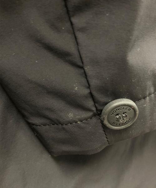 MONCLER（モンクレール）MONCLER (モンクレール) ナイロンテーラードジャケット VERET GIUBBOTTO（ヴェレット ジュボット） ブラック サイズ:4の古着・服飾アイテム
