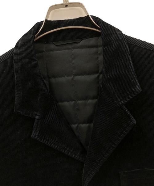 YOHJI YAMAMOTO（ヨウジヤマモト）YOHJI YAMAMOTO (ヨウジヤマモト) D'URBAN A.A.R (ダーバンアール) 中綿コーデュロイジャケット ブラック サイズ:Mの古着・服飾アイテム