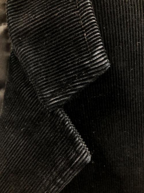 YOHJI YAMAMOTO（ヨウジヤマモト）YOHJI YAMAMOTO (ヨウジヤマモト) D'URBAN A.A.R (ダーバンアール) 中綿コーデュロイジャケット ブラック サイズ:Mの古着・服飾アイテム