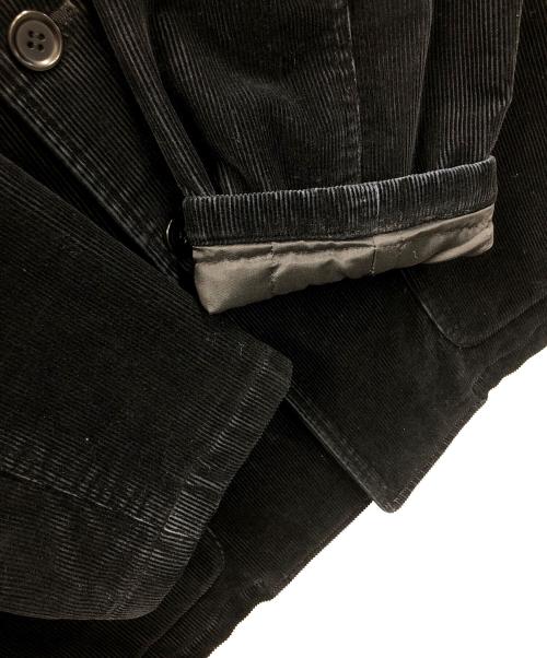 YOHJI YAMAMOTO（ヨウジヤマモト）YOHJI YAMAMOTO (ヨウジヤマモト) D'URBAN A.A.R (ダーバンアール) 中綿コーデュロイジャケット ブラック サイズ:Mの古着・服飾アイテム