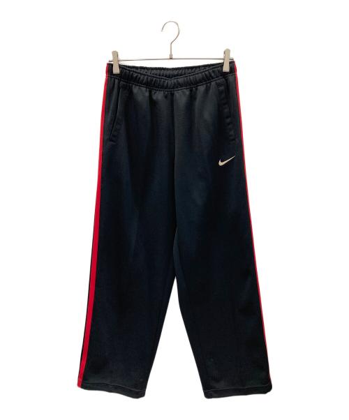 NIKE（ナイキ）NIKE (ナイキ) トラックパンツ ブラック×レッド サイズ:MEN'S Lの古着・服飾アイテム