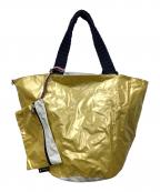 HUMAN WOMANヒューマンウーマン）の古着「トートバッグ」｜イエロー