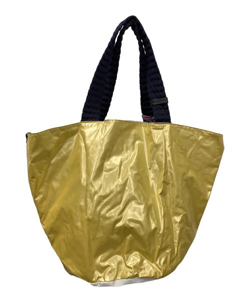 HUMAN WOMAN（ヒューマンウーマン）HUMAN WOMAN (ヒューマンウーマン) トートバッグ イエロー サイズ:実寸サイズにてご確認ください。の古着・服飾アイテム