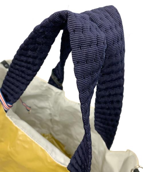 HUMAN WOMAN（ヒューマンウーマン）HUMAN WOMAN (ヒューマンウーマン) トートバッグ イエロー サイズ:実寸サイズにてご確認ください。の古着・服飾アイテム