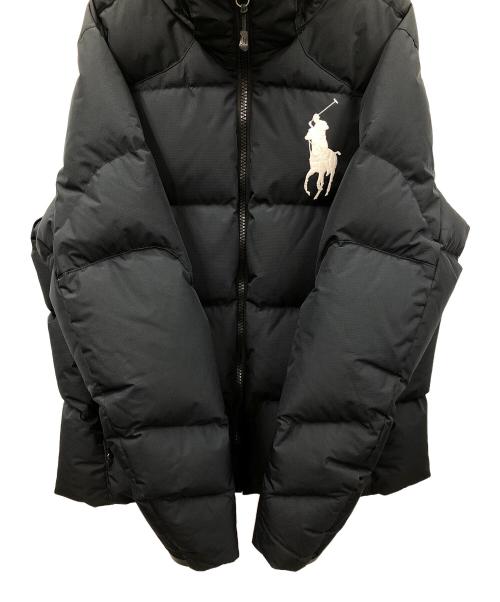 POLO RALPH LAUREN（ポロ・ラルフローレン）POLO RALPH LAUREN (ポロ・ラルフローレン) ダウンジャケット ブルー サイズ:Mの古着・服飾アイテム