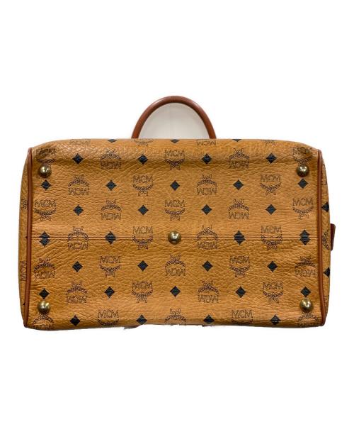 MCM（エムシーエム）MCM (エムシーエム) ミニボストンバッグ キャラメル サイズ:実寸サイズにてご確認ください。の古着・服飾アイテム