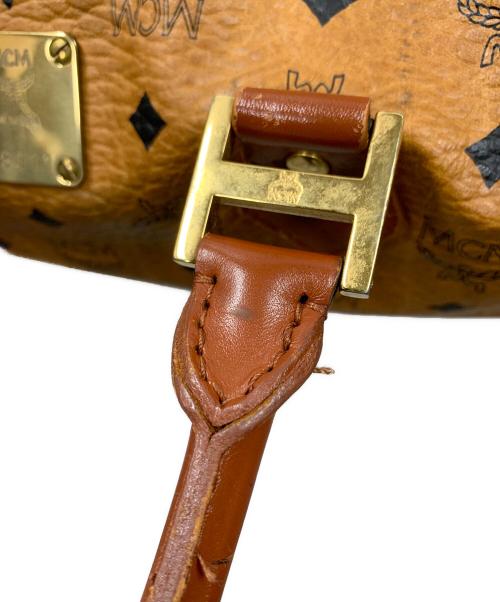 MCM（エムシーエム）MCM (エムシーエム) ミニボストンバッグ キャラメル サイズ:実寸サイズにてご確認ください。の古着・服飾アイテム