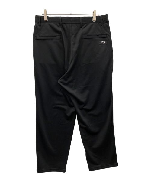 Y-3（ワイスリー）Y-3 (ワイスリー) ワイドパンツ CH3 TERRY PANTS（シーエイチ3 テリー パンツ） ブラック サイズ:Mの古着・服飾アイテム