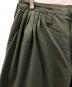 Porter Classic (ポータークラシック) タックパンツ WEATHER BEBOP PANTS（ウェザー ビバップ パンツ） オリーブ サイズ:L：20000円