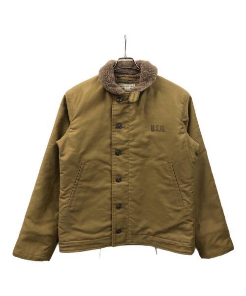 BUZZ RICKSON'S（バズリクソンズ）BUZZ RICKSON'S (バズリクソンズ) N-1デッキジャケット カーキ サイズ:40の古着・服飾アイテム