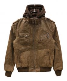 FLAVOR（フレーバ）の古着「ボマージャケット」｜ブラウン