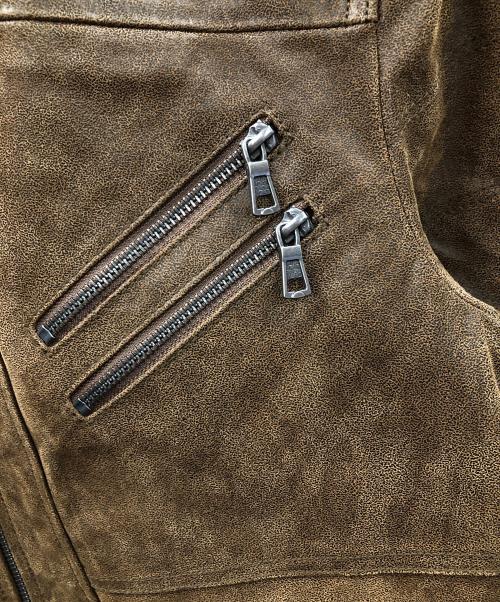 FLAVOR（フレーバ）FLAVOR (フレーバ) ボマージャケット ブラウン サイズ:US/CAN:Sの古着・服飾アイテム