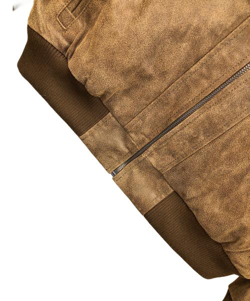 FLAVOR（フレーバ）FLAVOR (フレーバ) ボマージャケット ブラウン サイズ:US/CAN:Sの古着・服飾アイテム