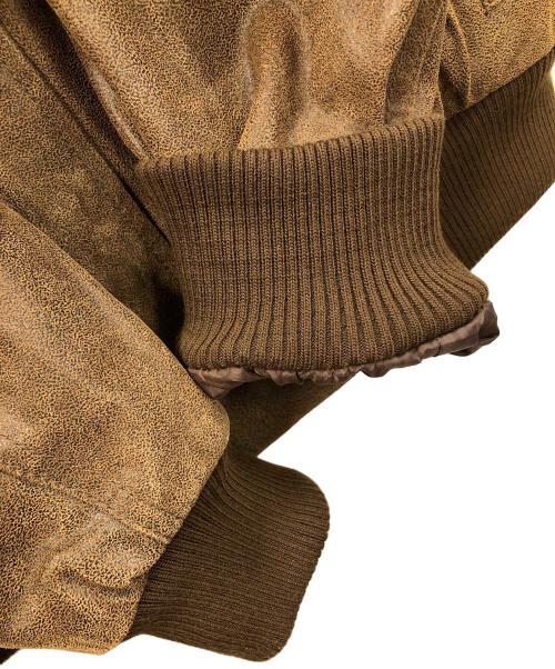 FLAVOR（フレーバ）FLAVOR (フレーバ) ボマージャケット ブラウン サイズ:US/CAN:Sの古着・服飾アイテム