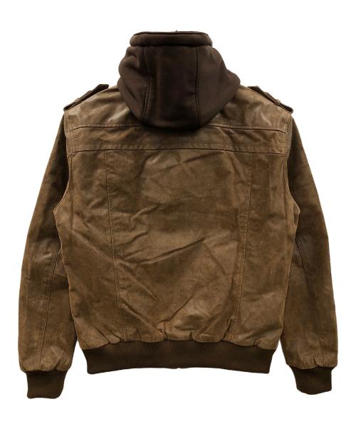FLAVOR（フレーバ）FLAVOR (フレーバ) ボマージャケット ブラウン サイズ:US/CAN:Sの古着・服飾アイテム