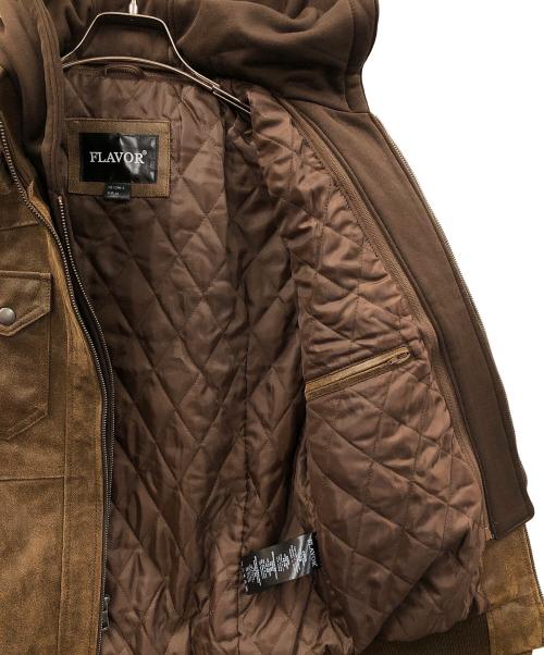 FLAVOR（フレーバ）FLAVOR (フレーバ) ボマージャケット ブラウン サイズ:US/CAN:Sの古着・服飾アイテム