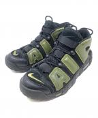 NIKEナイキ）の古着「スニーカー AIR MORE UPTEMPO 96(ナイキ エア モアアップテンポ 96)」｜ブラック×オリーブ