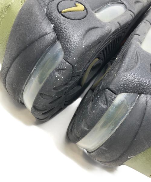 NIKE（ナイキ）NIKE (ナイキ) スニーカー AIR MORE UPTEMPO 96(ナイキ エア モアアップテンポ 96) ブラック×オリーブ サイズ:27.5cmの古着・服飾アイテム