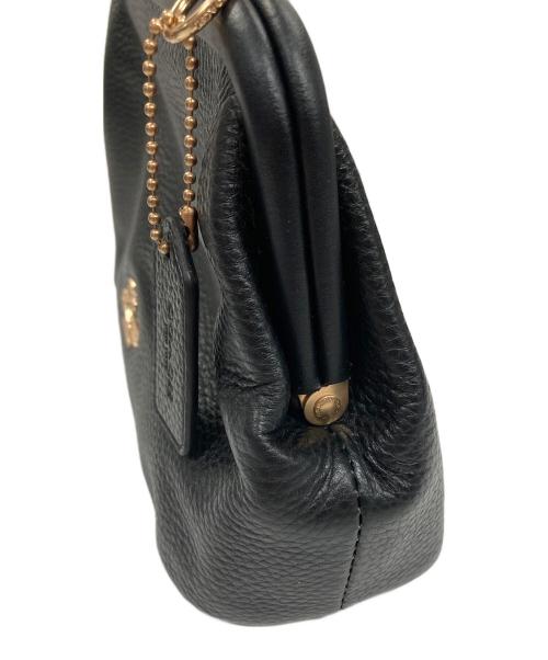 COACH（コーチ）COACH (コーチ) ショルダーバッグ がま口タイプ ブラック サイズ:実寸サイズにてご確認ください。の古着・服飾アイテム