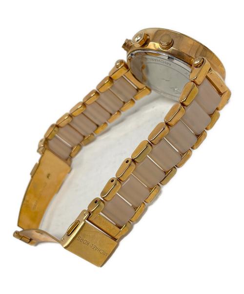 MICHAEL KORS（マイケルコース）MICHAEL KORS (マイケルコース) 腕時計 ローズゴールド ピンクアセテート ウォッチ クォーツ  サイズ:実寸サイズにてご確認ください。の古着・服飾アイテム