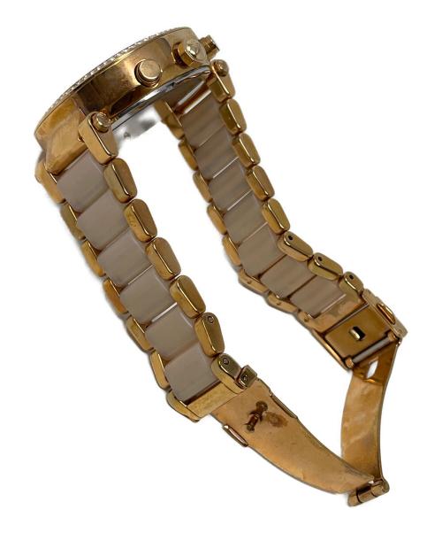 MICHAEL KORS（マイケルコース）MICHAEL KORS (マイケルコース) 腕時計 ローズゴールド ピンクアセテート ウォッチ クォーツ  サイズ:実寸サイズにてご確認ください。の古着・服飾アイテム
